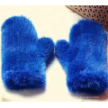 Excellent quality sexy women real fur gloves